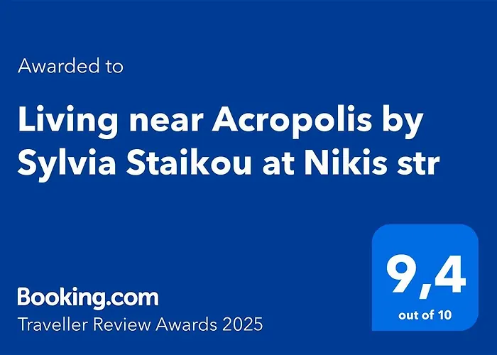 Living Near Acropolis By Sylvia Staikou At Nikis Str